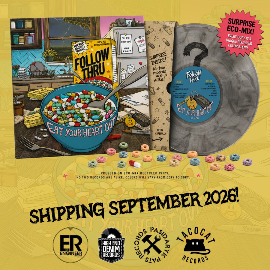 Follow Thru - Eat your heart out / LP pre-order Follow Thru - Eat your heart out / LP pre-order