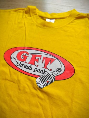 GxFxTx old mic logo t-shirt (yelow)