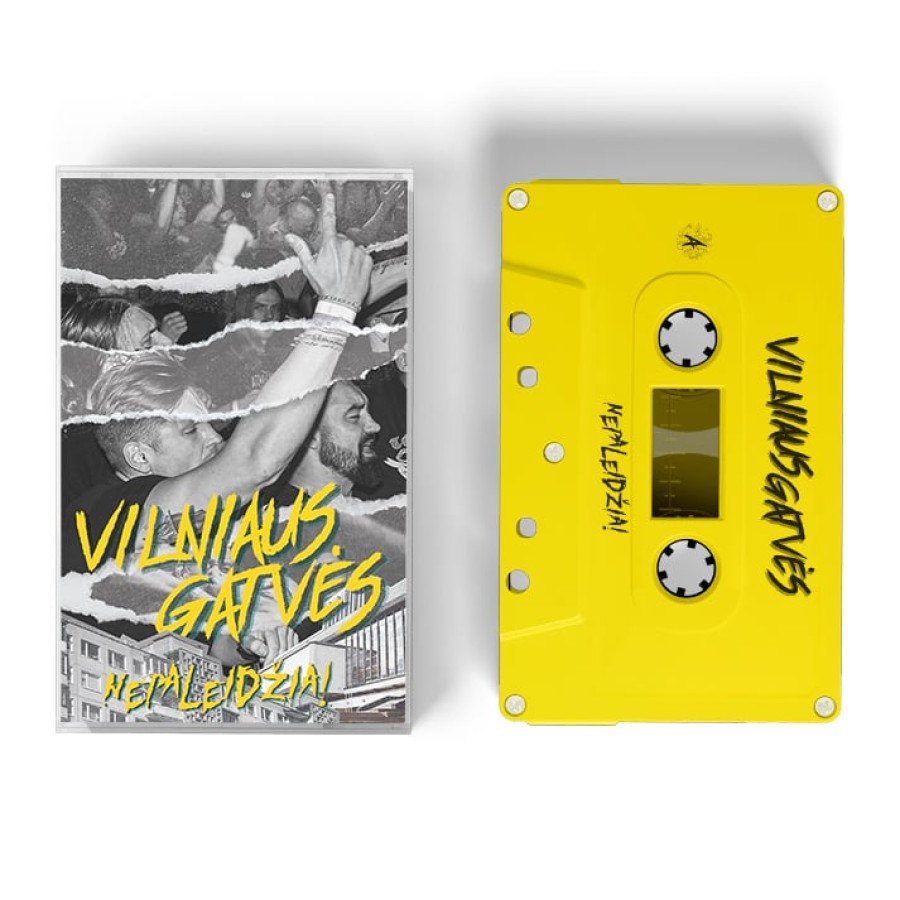 VILNIAUS GATVĖS - nepaleidžia! / LP / Tape