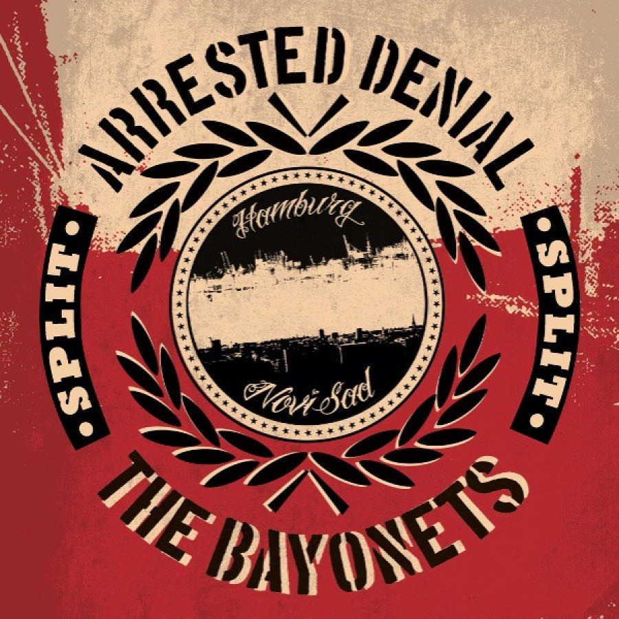 Arrested Denial / The Bayonets ‎– Split / 7'inch