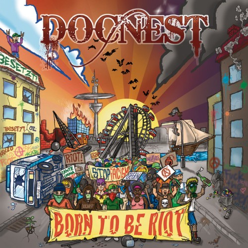 DocNest ‎– Born To Be Riot / LP