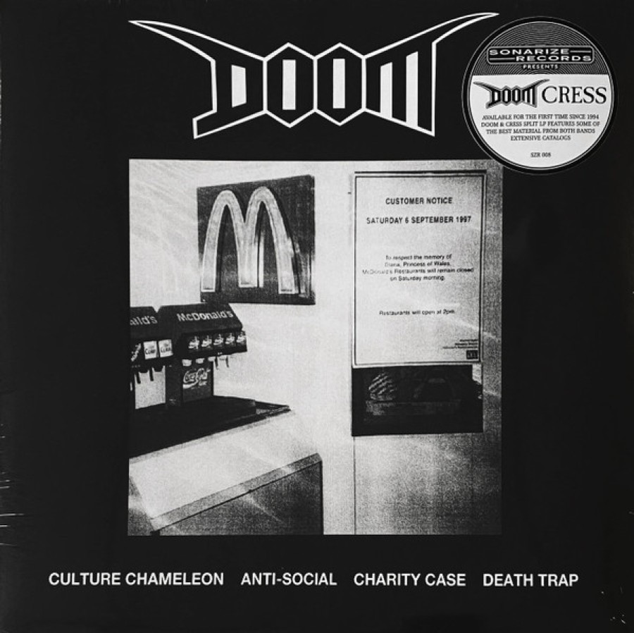 DOOM / CRESS "SPLIT" LP