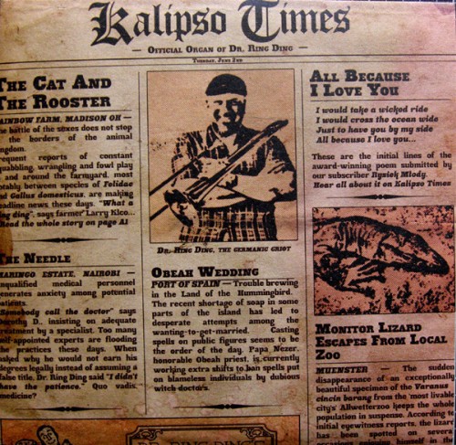Dr. Ring-Ding ‎– Kalipso Times / LP