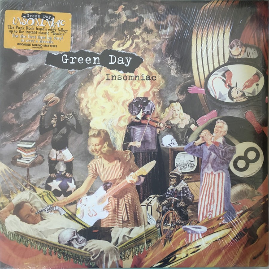 Green Day ‎– Insomniac / LP