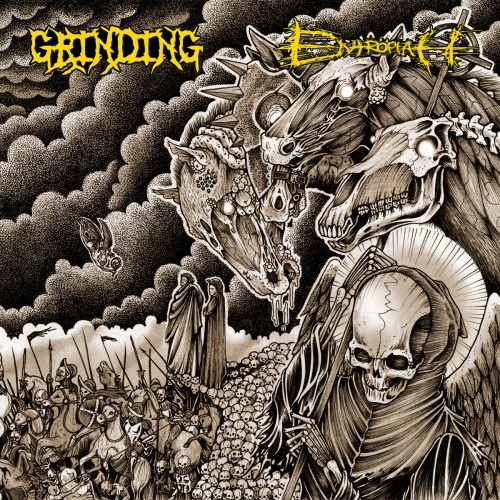 Grinding / Entropiah - split / LP