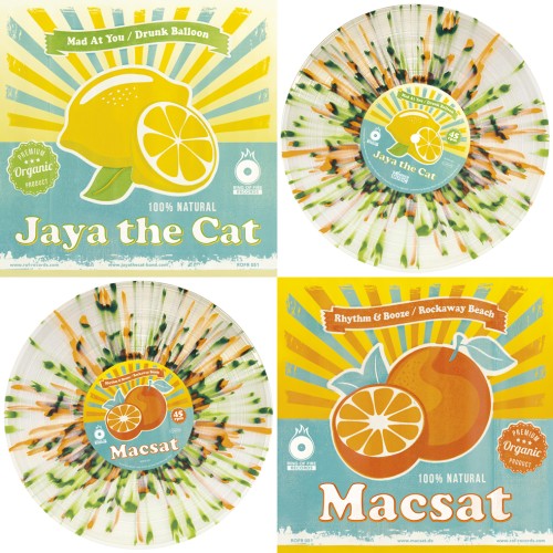 Jaya The Cat / Macsat ‎– Jaya The Cat / Macsat / 10'inch