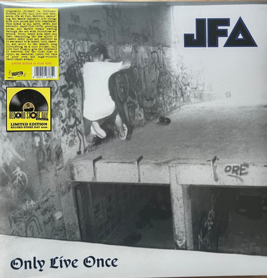 JFA – Only Live Once / LP JFA – Only Live Once / LP