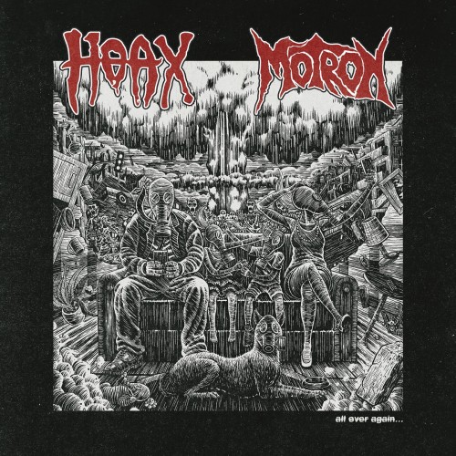 Motron / Hoax - All Over Again... SPLIT LP