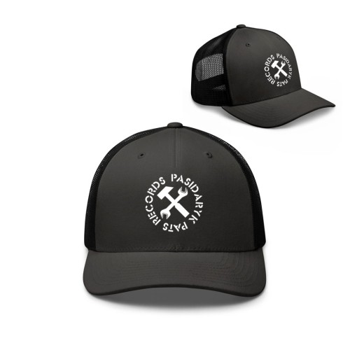 PASIDARYK PATS records logo trucker cap 