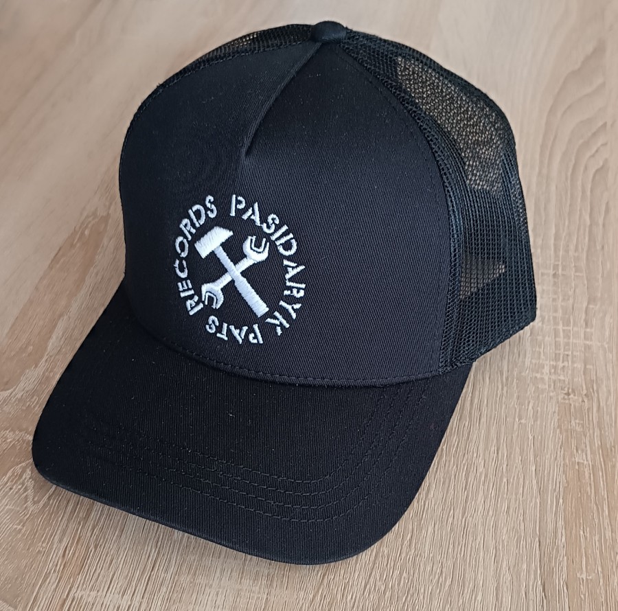 PASIDARYK PATS records logo trucker cap 