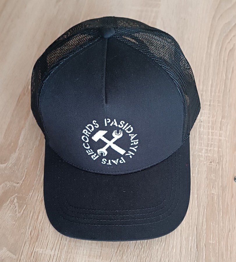 PASIDARYK PATS records logo trucker cap 