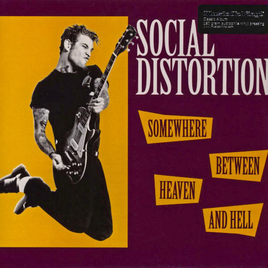SOCIAL DISTORTION Somewhere Between Heaven And Hell / LP
