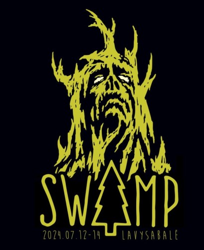 SWAMP 2024 fest T-shirt (Geltonos)