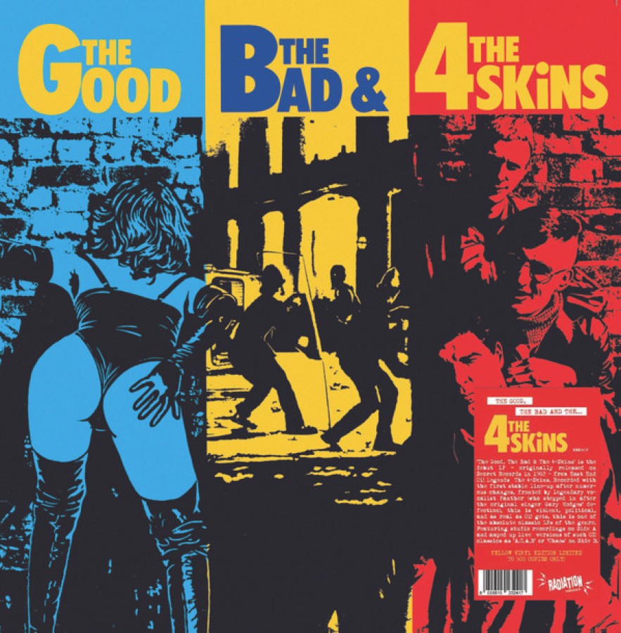 The 4 Skins – The Good, The Bad & The 4 Skins / LP