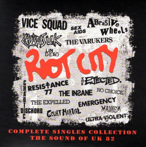 V/A ‎– Riot City (Complete Singles Collection – The Sound Of UK 82) / 4xCD box
