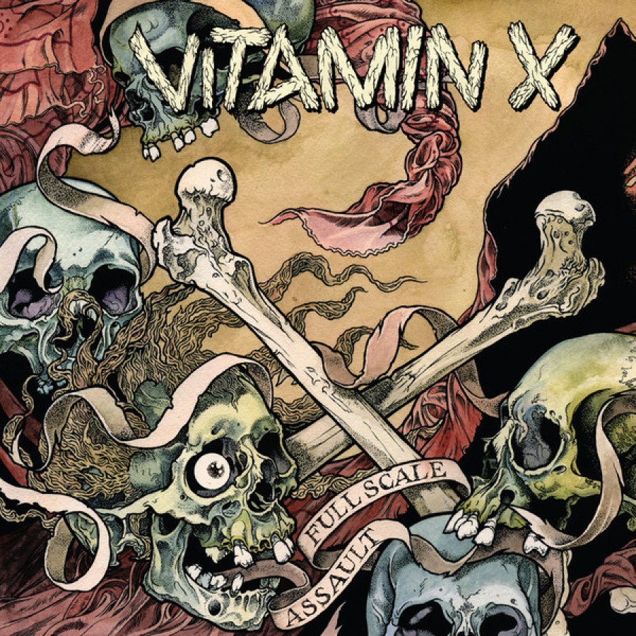Vitamin X ‎– Full Scale Assault / LP
